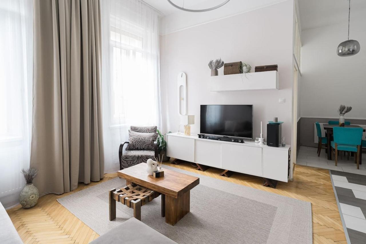 Apartament Sunrise Lounge Corvin 63M2 Ac Budapeszt Zewnętrze zdjęcie